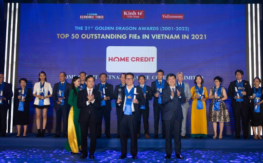 Home Credit Việt Nam vinh dự nằm trong Top 50 Doanh nghiệp FDI tiêu biểu năm 2021-2022